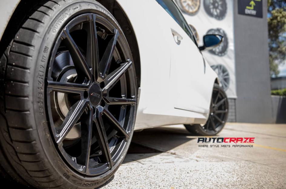 VOLKSWAGEN SCIROCCO WATKINS MATTE BLACK WITH GLOSS BLACK FACE